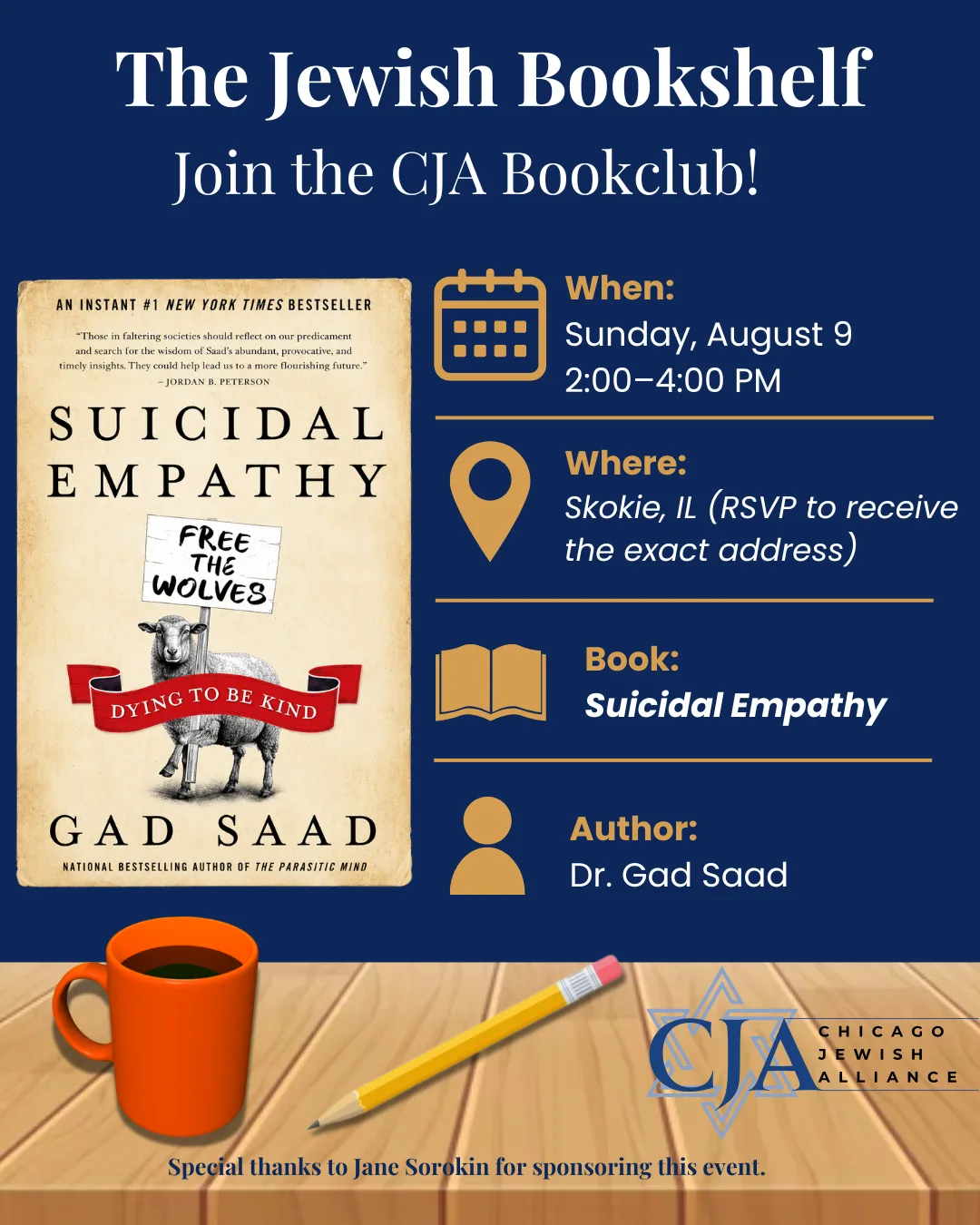 CJA: The Jewish Bookshelf: Suicidal Empathy by Dr. Gad Saad